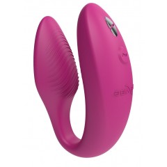 Розовый вибратор для пар We-Vibe Sync 2